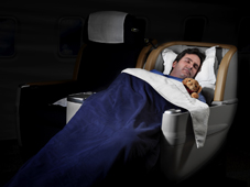 Nowoczesne, wygodne fotele w klasie Business