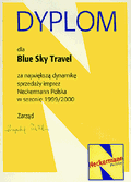 Dyplom od Neckermann Polska 1999_2000 mały