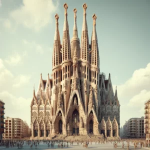 La Sagrada Familia, Barcelona, Hiszpania