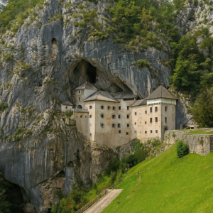 Zamek Predjama w Słowenii, loty do Słowenii
