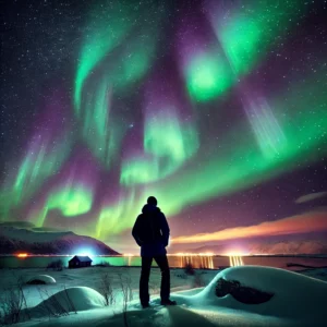 Zorza polarna w Norwegii, loty do Norwegii