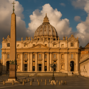 Plac św. Piotra w Watykanie, loty do Watykanu