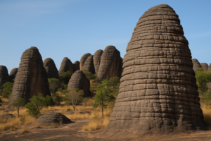 Formacje skalne Domes de Fabedougou, Burkina Faso