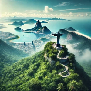 Chrystus Odkupiciel w Rio de Janeiro, Rio De Janeiro, lot do Rio de Janeiro