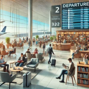 wolny czas na lotnisku