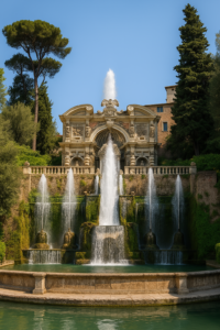 Fontanna Organów, włoskie zwyczaje 