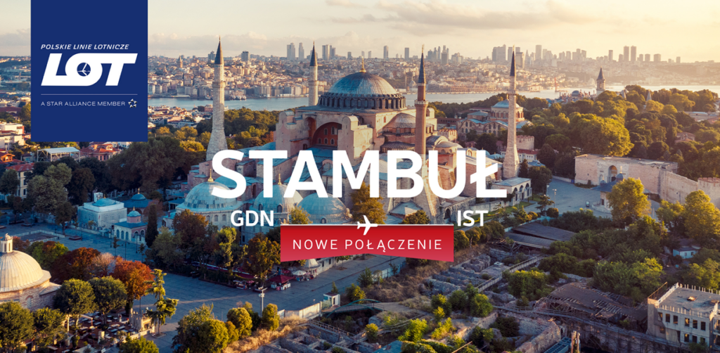 Loty z Gdańska do Stambułu