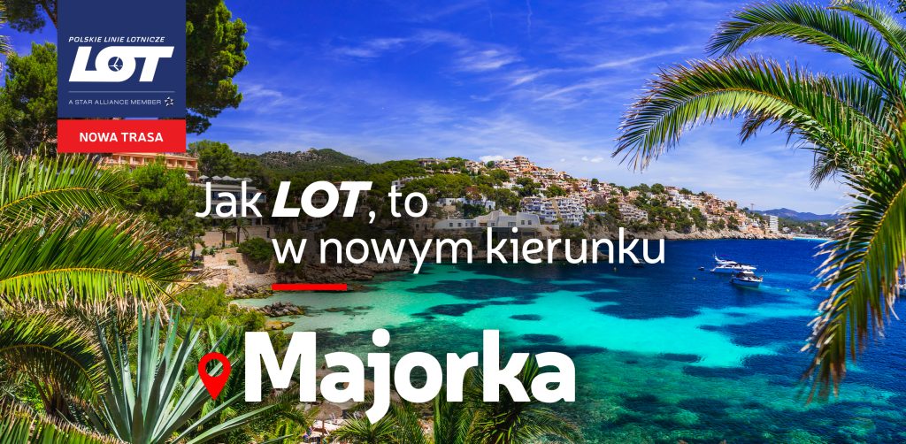 Nowe połączenie PLL LOT na Majorkę Nowe połączenie PLL LOT na Majorkę