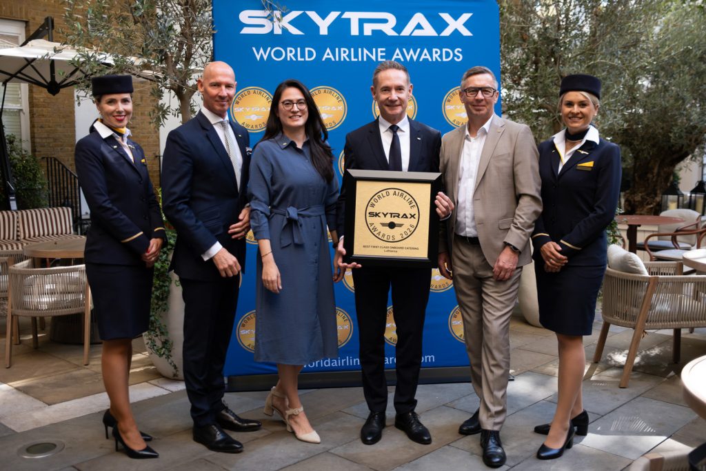 Lufthansa z prestiżową nagrodą Skytrax Lufthansa z prestiżową nagrodą Skytrax